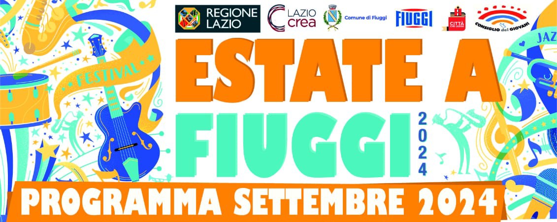 CALENDARIO DEGLI EVENTI DI SETTEMBRE 2024 FIUGGI