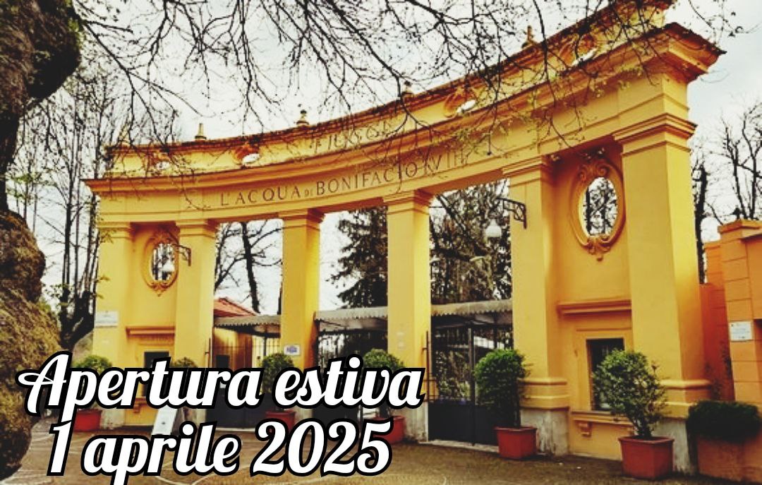 IL 1 APRILE 2025 RIAPRIRA' LA FONTE BONIFACIO VIII